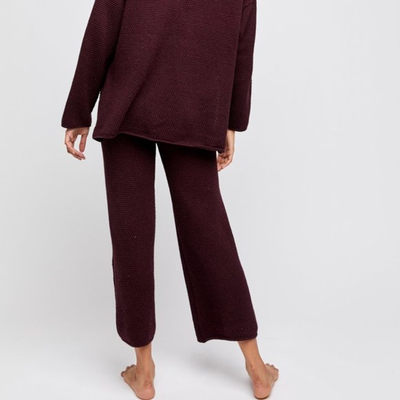 Hailee Sweater Set- Mulberry - Picture 3 of 3